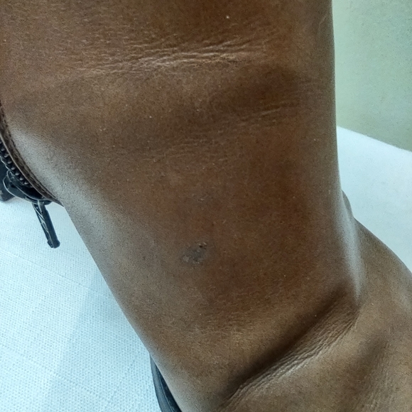 Vera Gomma Calderone Leather Boots Made in Italy Size 36 - Picture 6 of 12